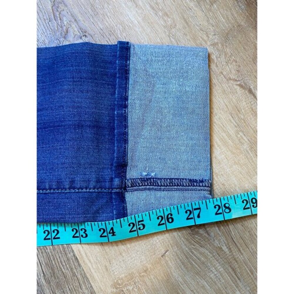Hudson Womens Distressed Skinny Jeans 26DN Blue Denim Cotton Stretch Made In USA - Picture 10 of 11